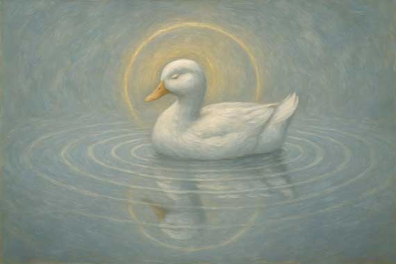 Duck Painting for Northeast Modern Canvas Prints