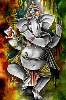Ganesha Painting