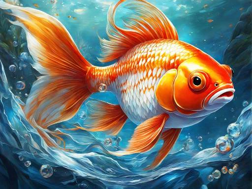 Gold Fish for Prosperity