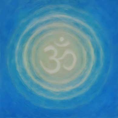 Om Symbol Vastu Painting for Positive Energy and Spiritual Vibration in Northeast