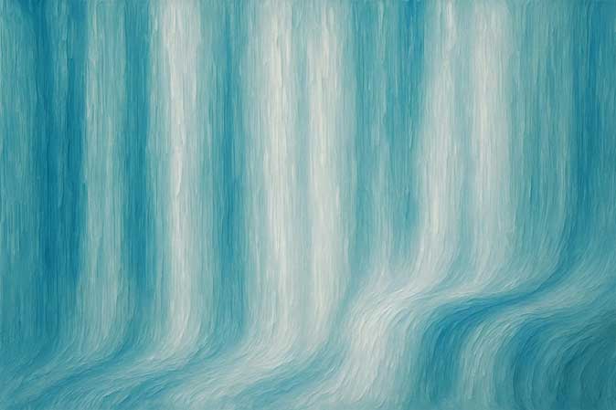 Vastu Painting of Abstract Waterfall Flow for Prosperity in North