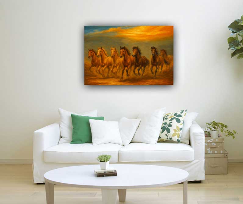 Vastu Horse Painting
