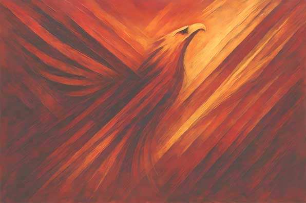 Eagle Vastu Painting for Fame and Recognition in South