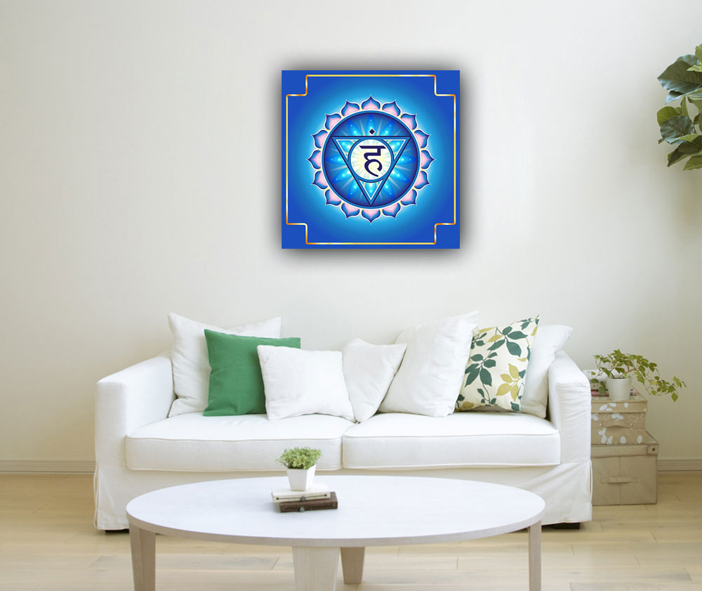 Throat Chakra(Vishuddha) Painting