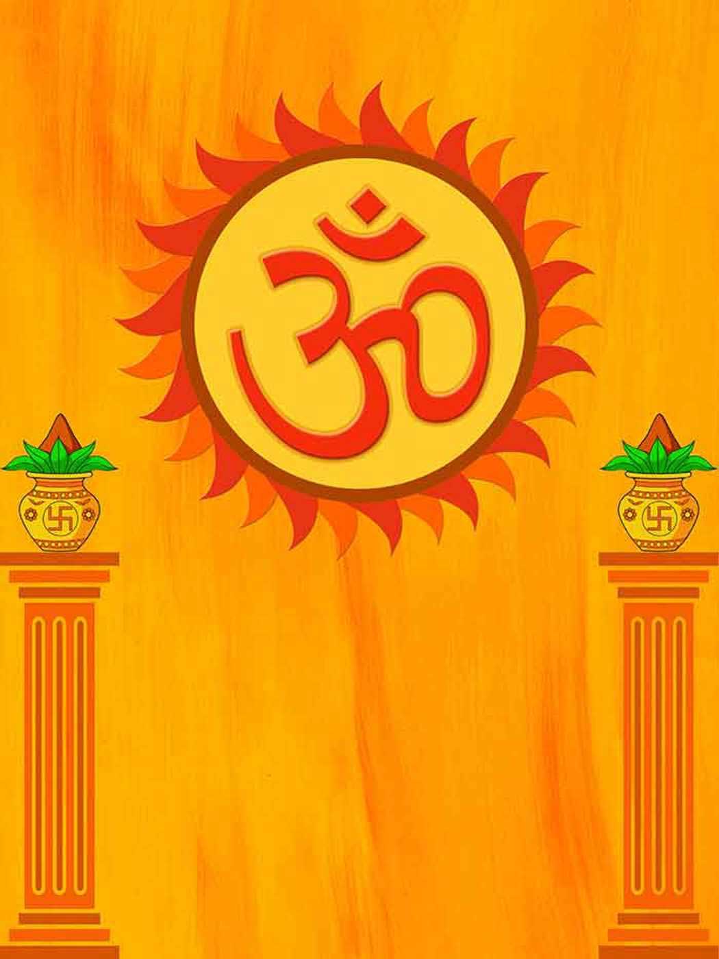 Wallpaper Pooja Room